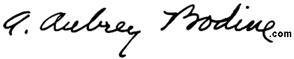A. Aubrey Bodine signature guarantee